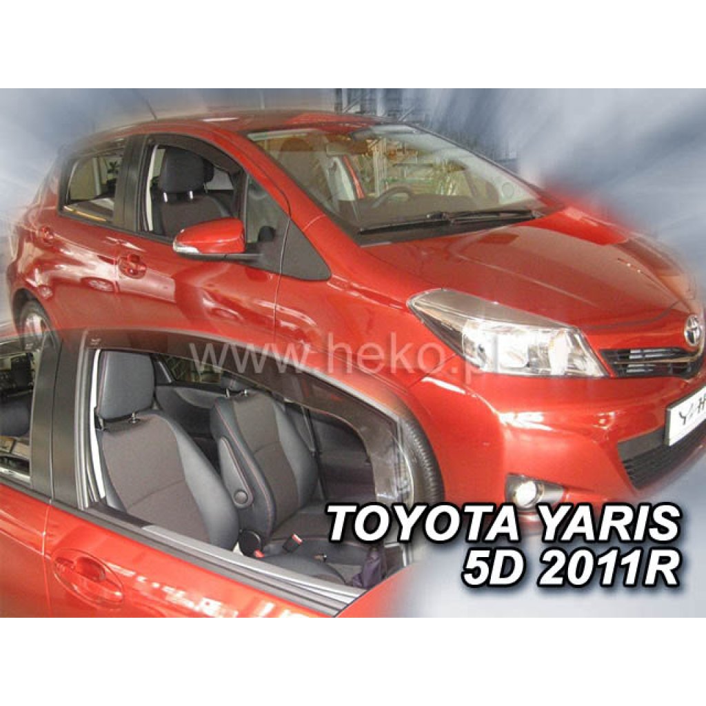 Ofuky oken Toyota Yaris III 5D 09/2011- přední | Heko
