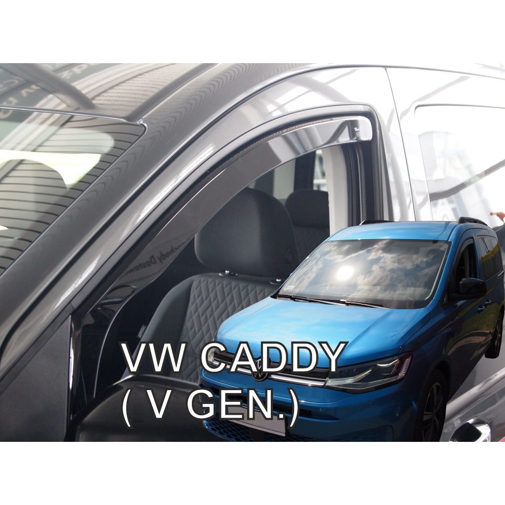 Ofuky oken Volkswagen Caddy 2D 2021- přední | Heko