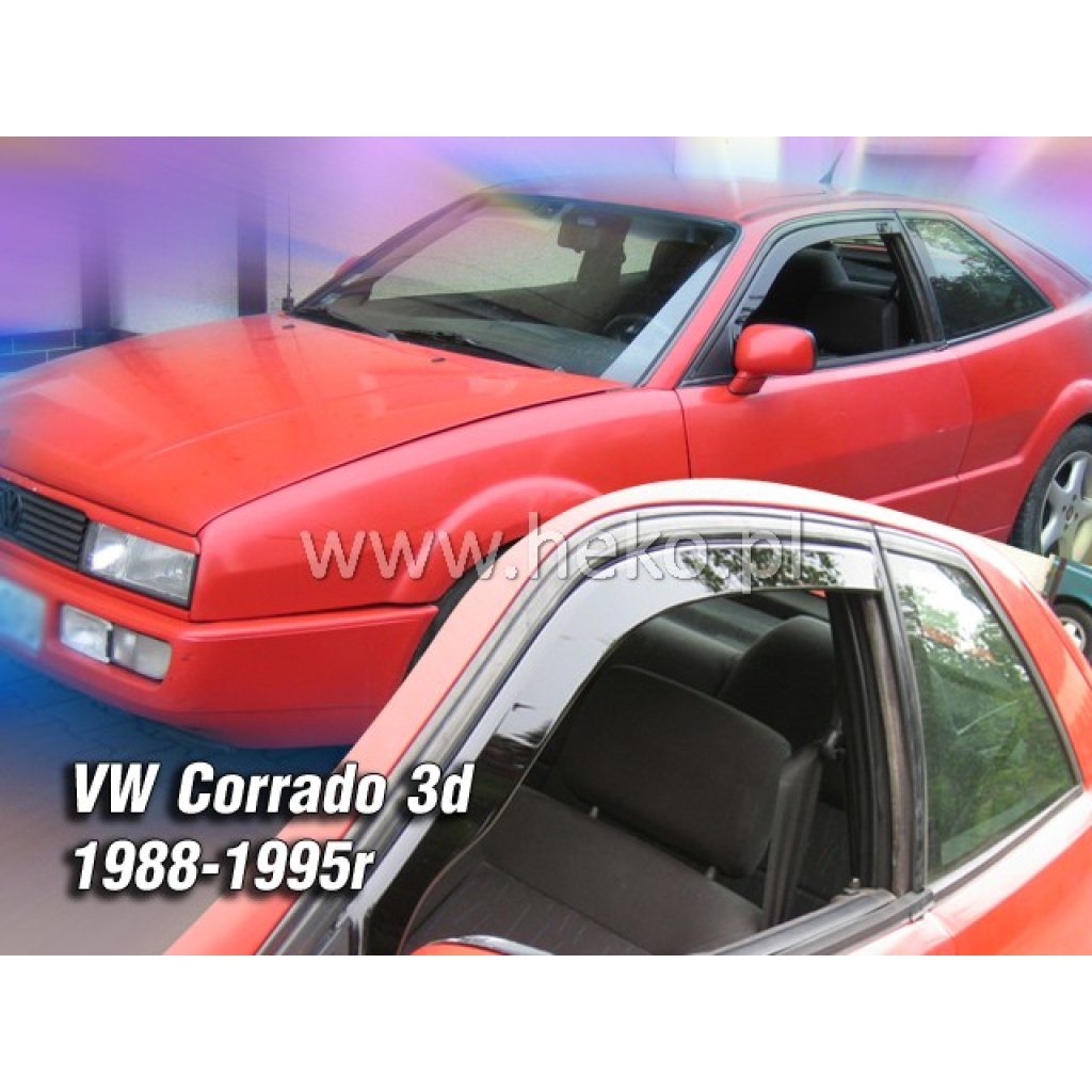 Ofuky oken Volkswagen Corrado 3D 1988-1990 přední | Heko