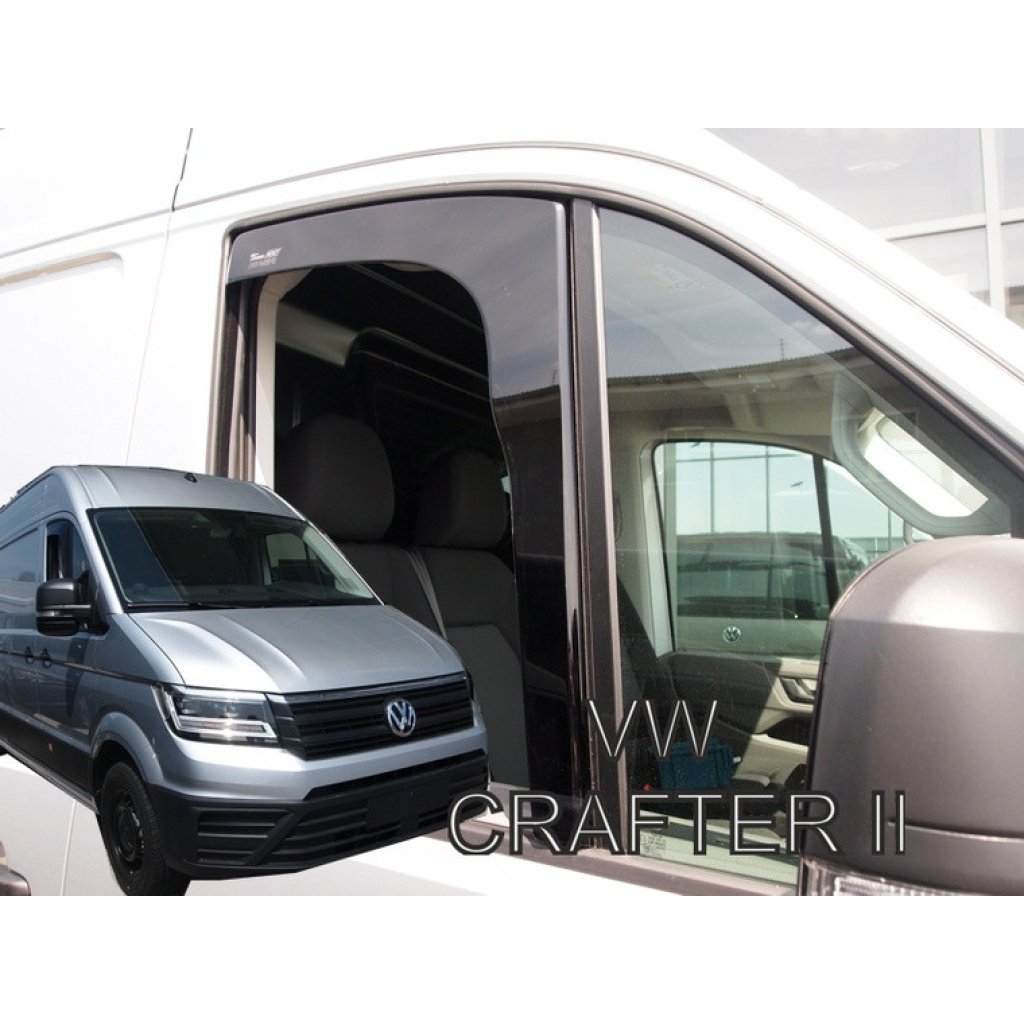 Ofuky oken Volkswagen Crafter 2D 2017- přední | Heko