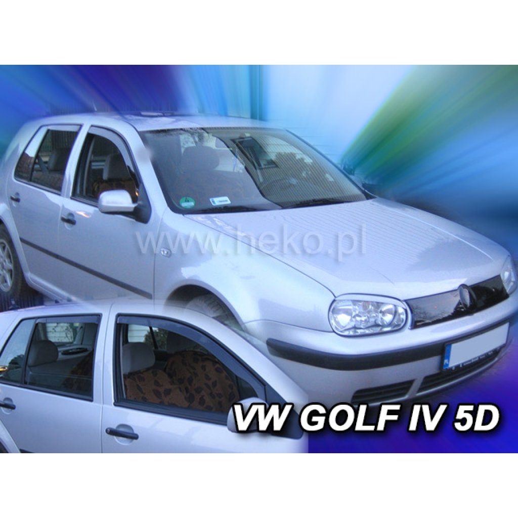 Ofuky oken Volkswagen Golf IV 5D 1997-2004 přední + zadní hatchback /combi | Heko