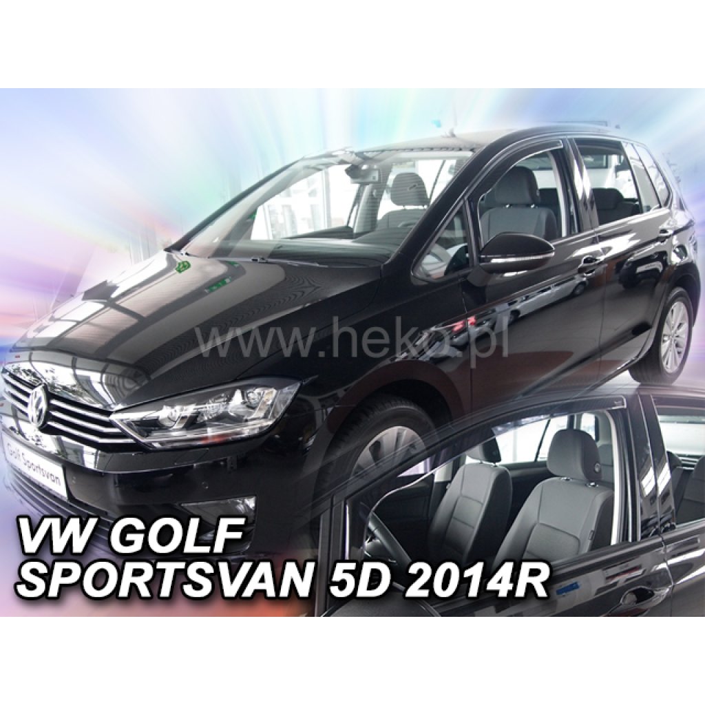 Ofuky oken Volkswagen Golf Sportsvan 5D 2014- přední | Heko