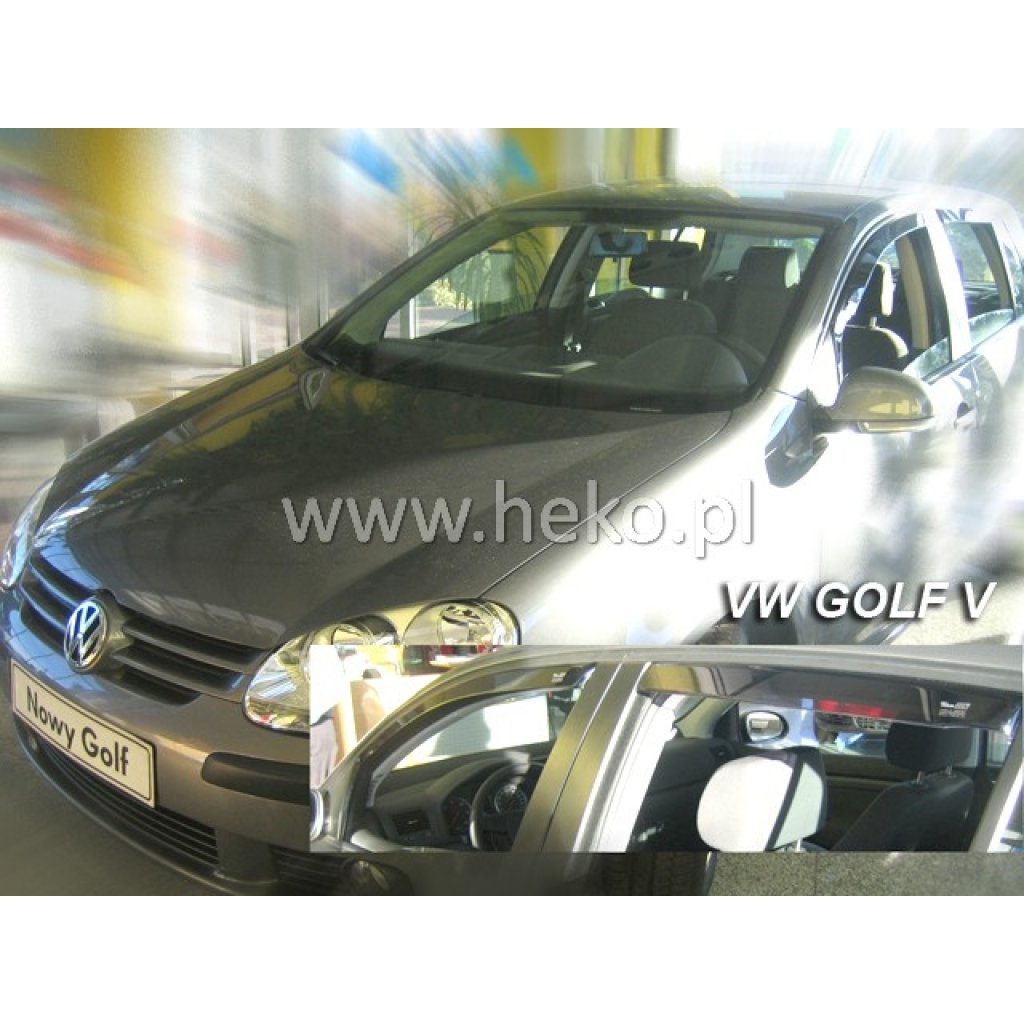Ofuky oken Volkswagen Golf V 5D 2004- přední | Heko