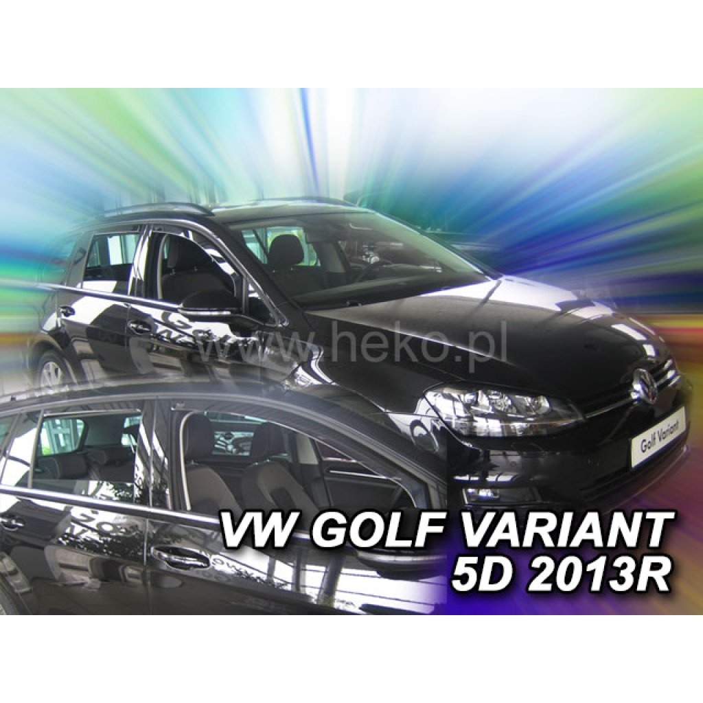 Ofuky oken Volkswagen Golf VII 5D 2013- přední + zadní combi | Heko