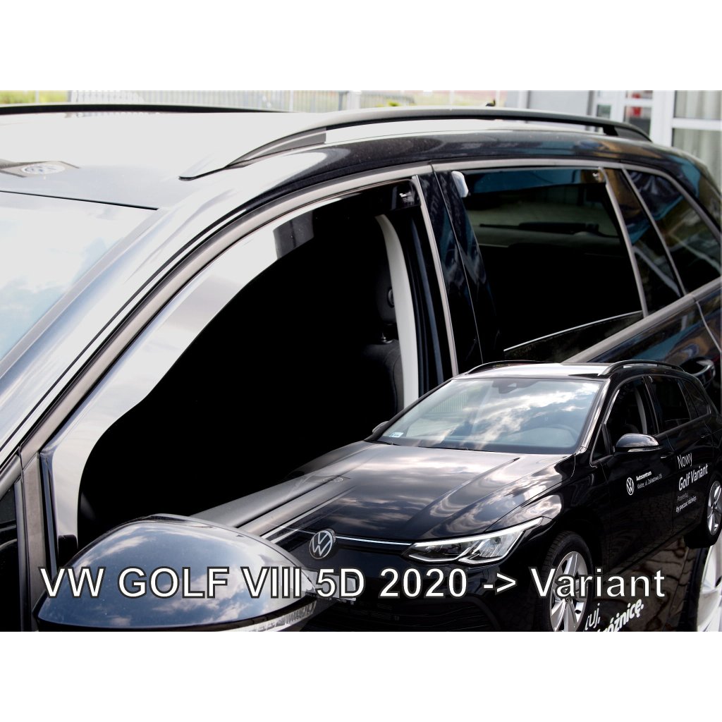 Ofuky oken Volkswagen Golf VIII 5D variant 2020- přední + zadní | Heko