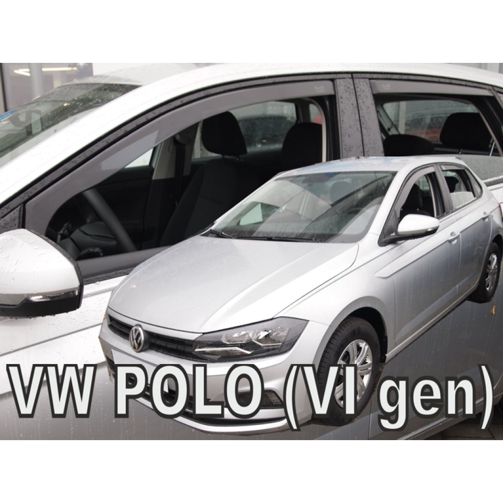 Ofuky oken Volkswagen Polo 5D 2017- přední + zadní | Heko