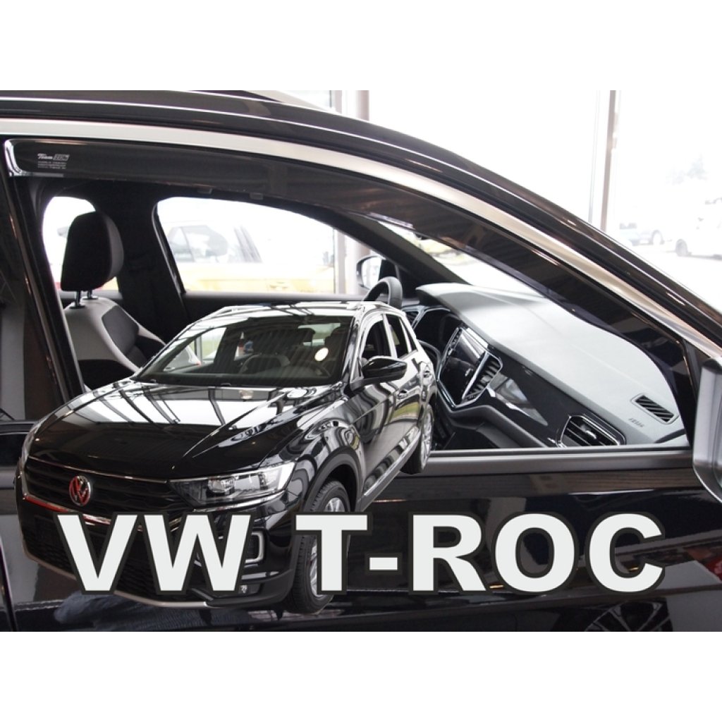 Ofuky oken Volkswagen T-Roc 5D 2017- přední | Heko