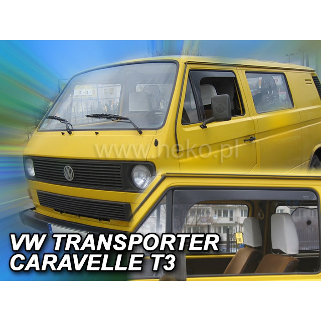 Ofuky oken Volkswagen T3 Caravelle 2D 1979-1990 přední | Heko