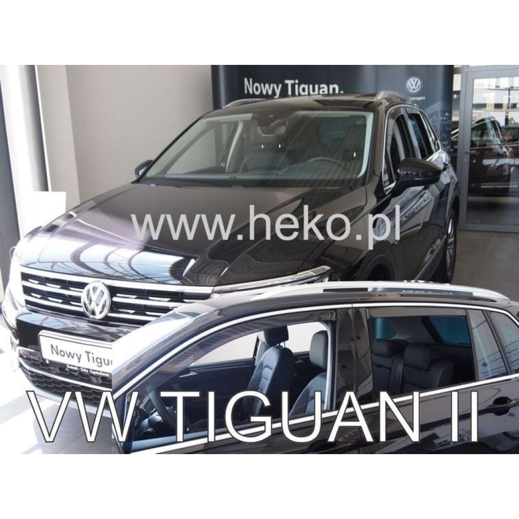Ofuky oken Volkswagen Tiguan 5dv 2016- přední + zadní | Heko