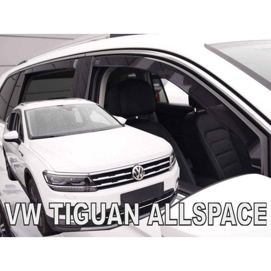 Ofuky oken Volkswagen Tiguan Allspace 5D 2017- přední + zadní | Heko