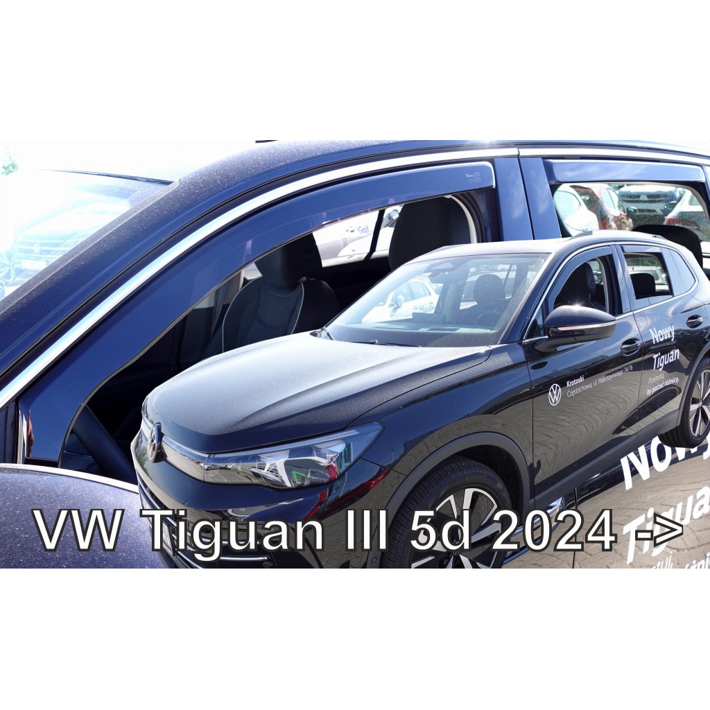 Ofuky oken Volkswagen Tiguan III 5dv 2024- přední + zadní | Heko