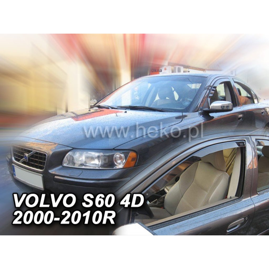 Ofuky oken Volvo S60 4D 2000- přední | Heko