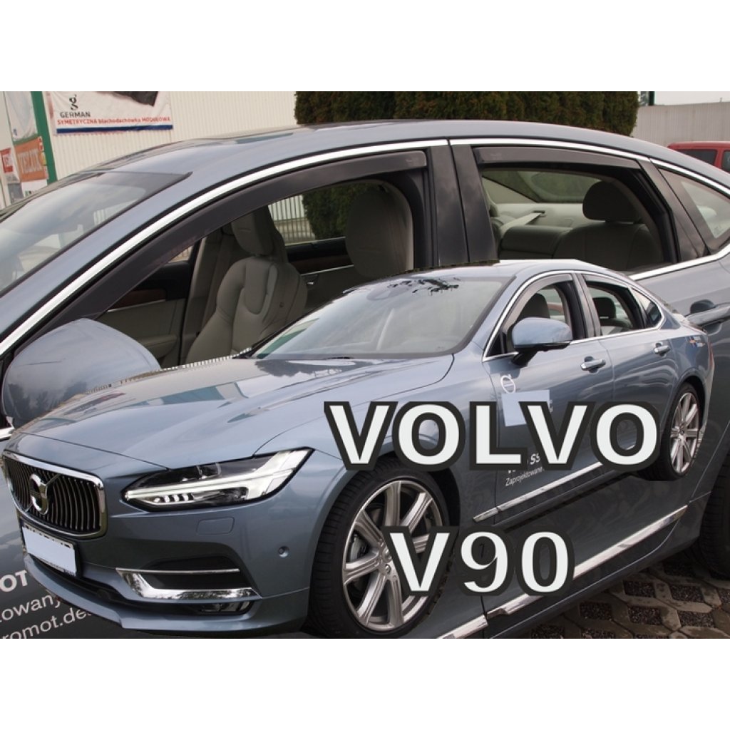 Ofuky oken Volvo S90 4D 2016- přední + zadní | Heko