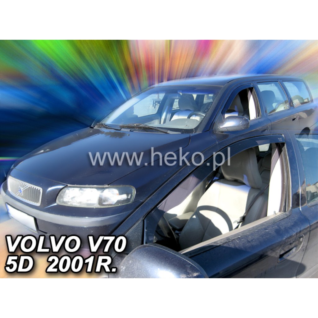 Ofuky oken Volvo V70 5D 2000- přední | Heko