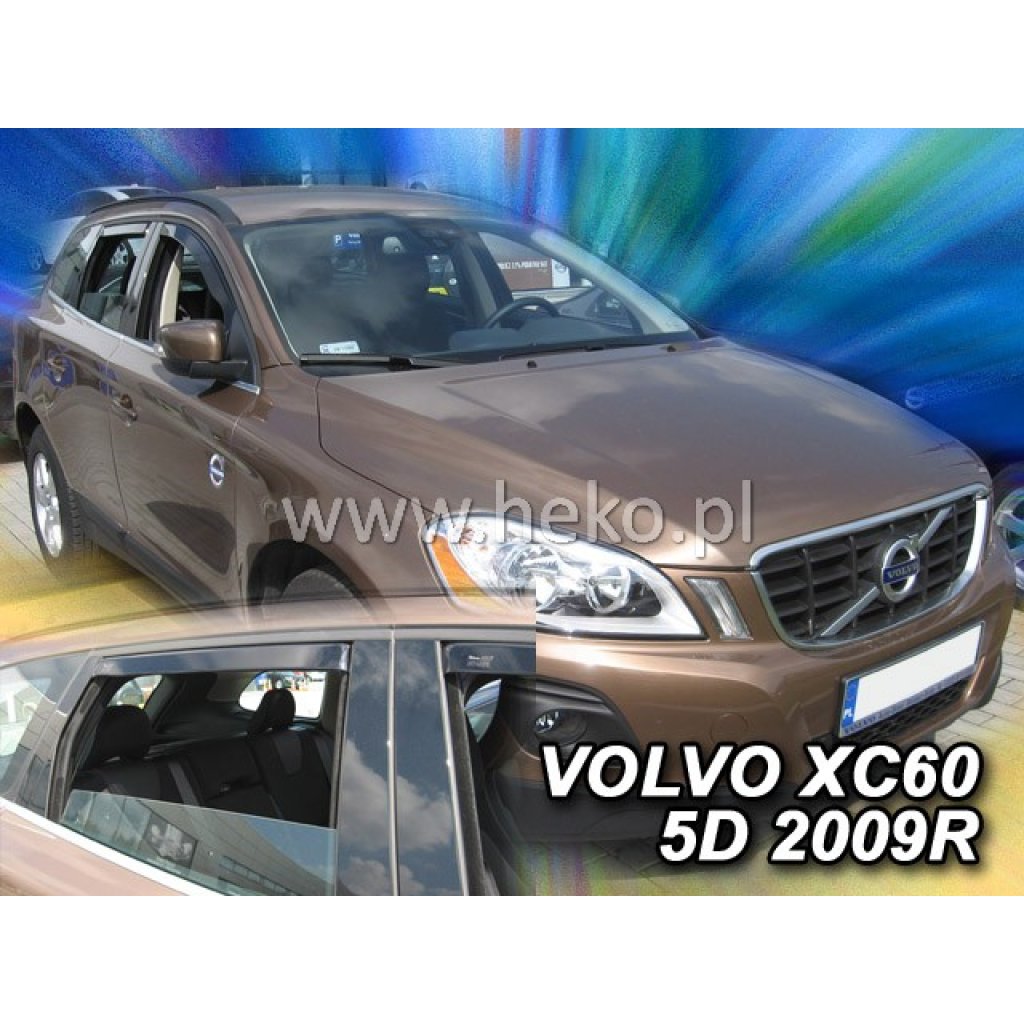 Ofuky oken Volvo XC60 5D 2008- přední + zadní | Heko