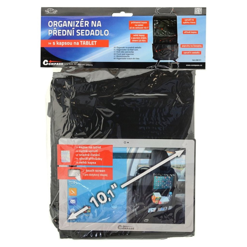 Organizér na přední sedadlo TABLET, 06511
