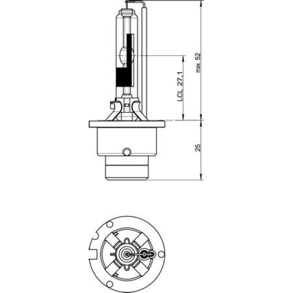 OSRAM 12V D2R 35W xenarc (1ks)