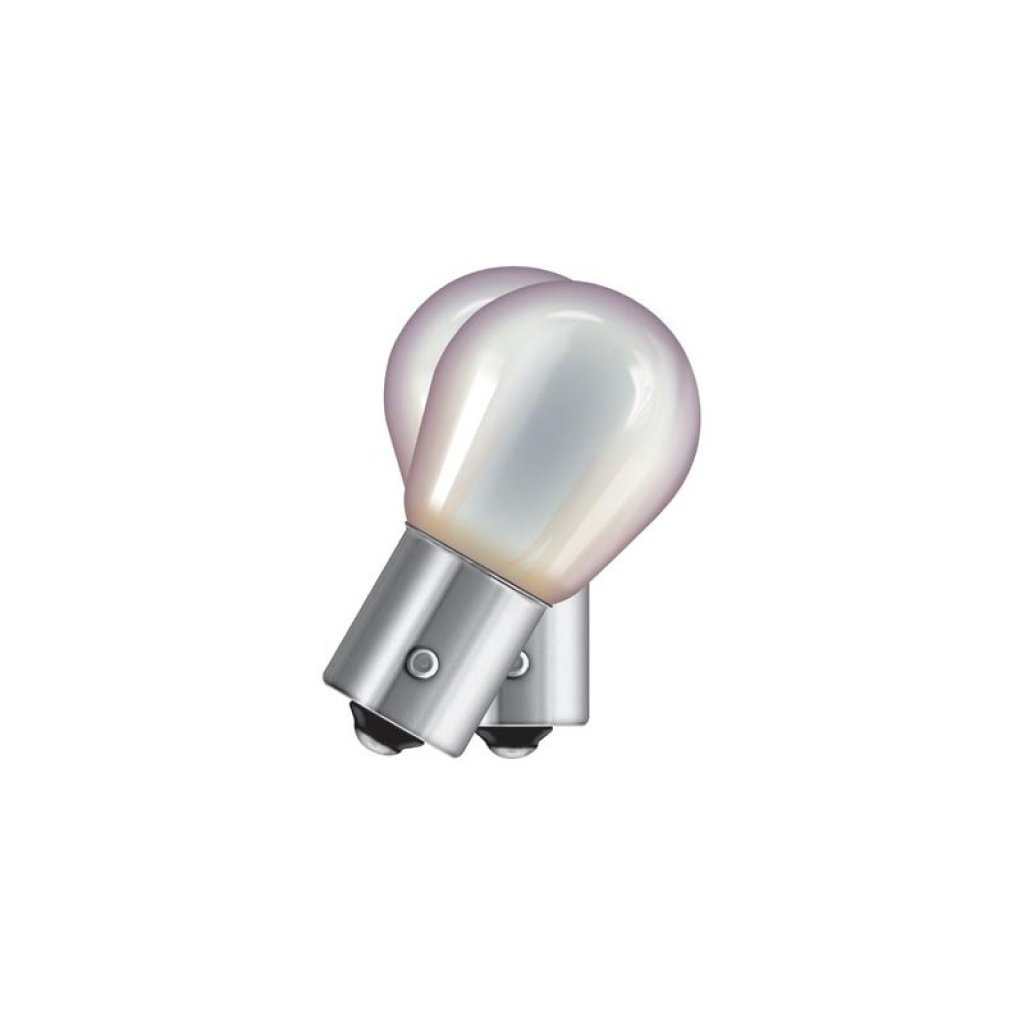 OSRAM 12V PY21W (BAU15S) 12V diadem chrome (2ks) oranžová Duo-blister