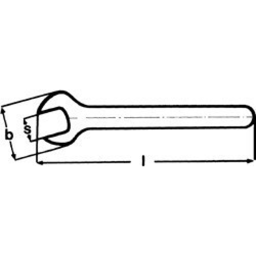 Otevřený klíč 11 mm, VDE - 980011