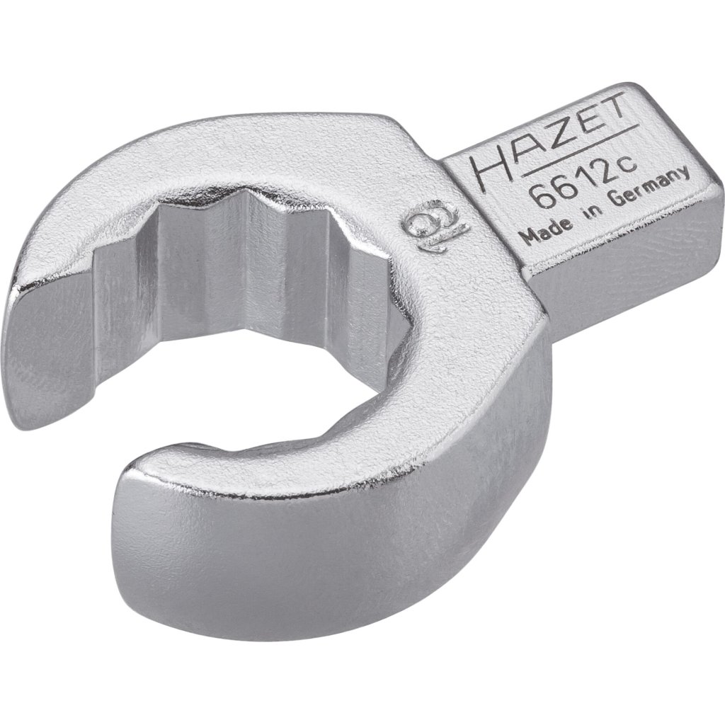 Otevřený nástrčný očkový klíč, 19 mm, 9 x 12 mm, 6612C-19 - HA028801