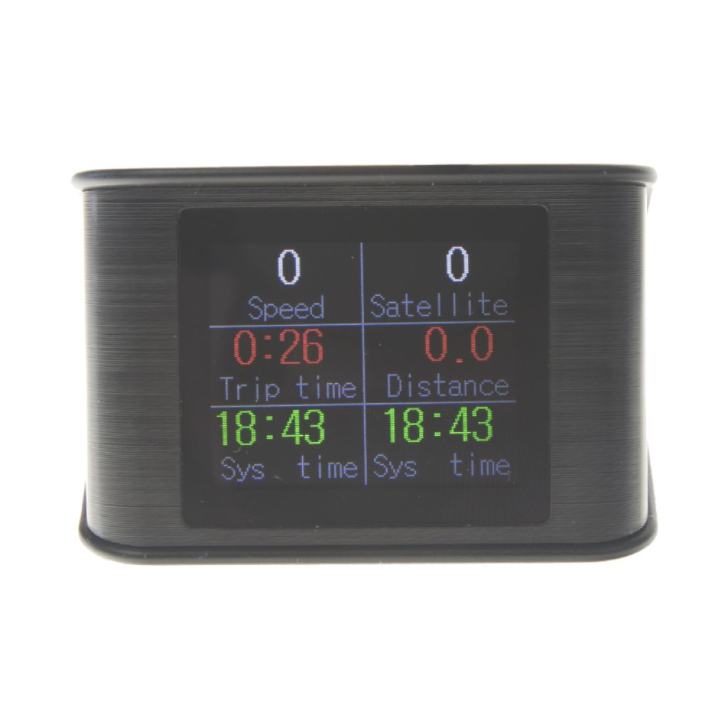 Palubní DISPLEJ 2,6" LCD, GPS měřič rychlosti