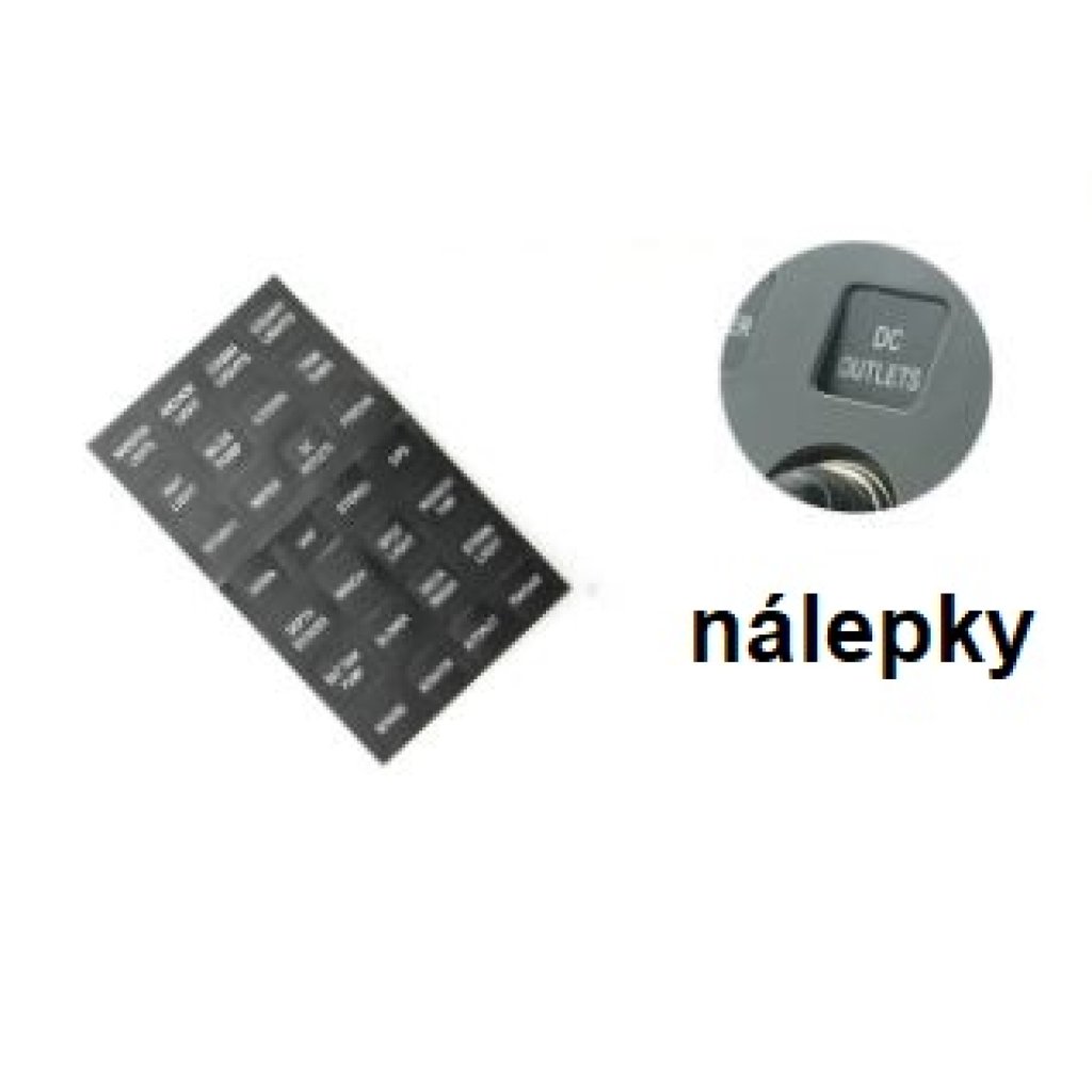 Panel s 4x spínači Rocker 12/24V