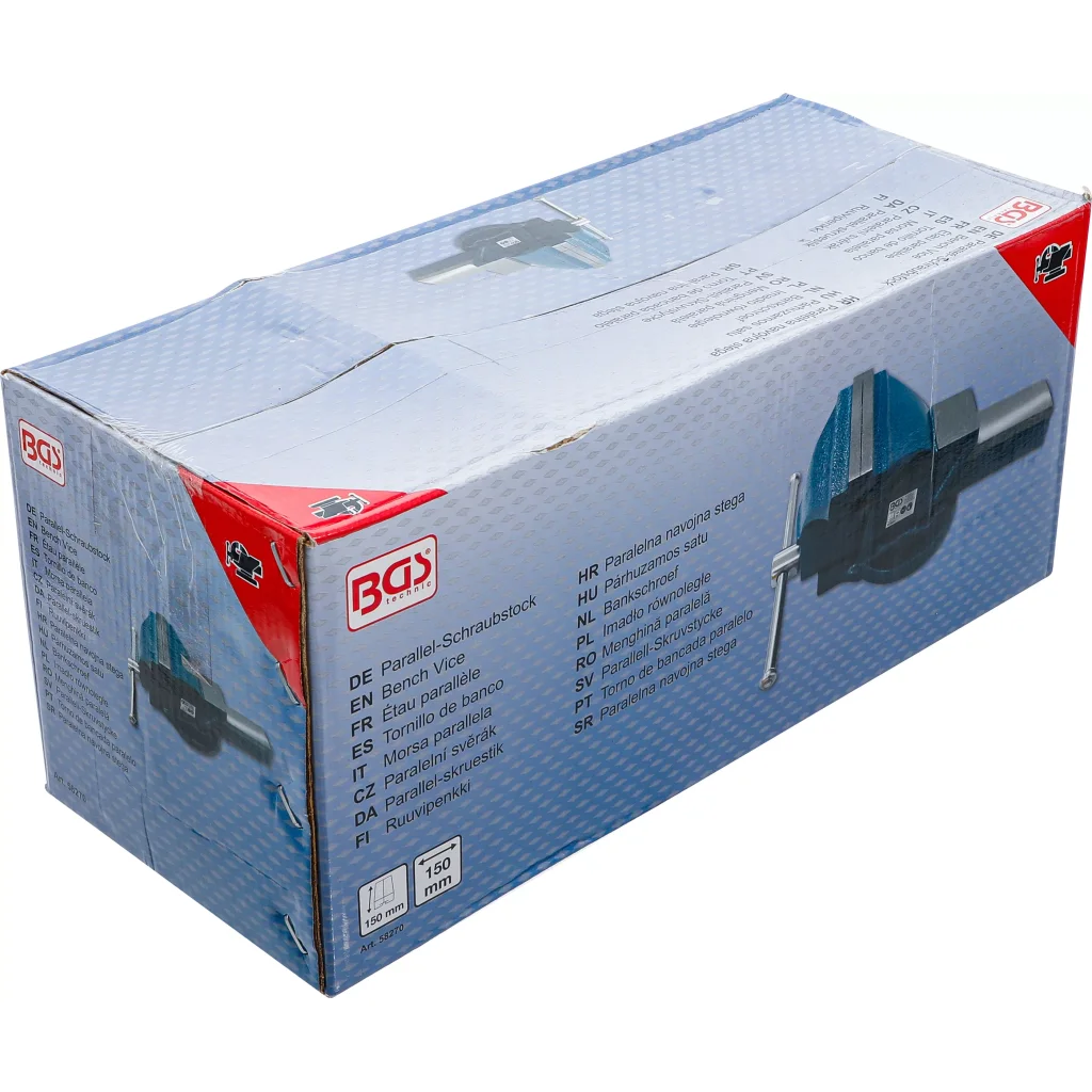 Paralelní svěrák BGS, 150 mm, 10,8 kg - B58270