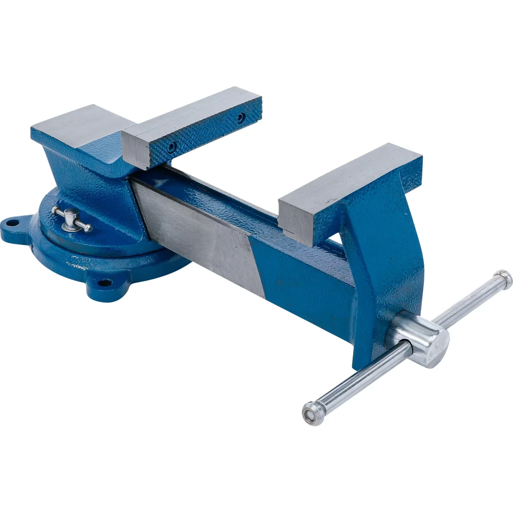 Paralelní svěrák BGS, kovaný, otočný, 125 mm, 10,6 kg - B58112