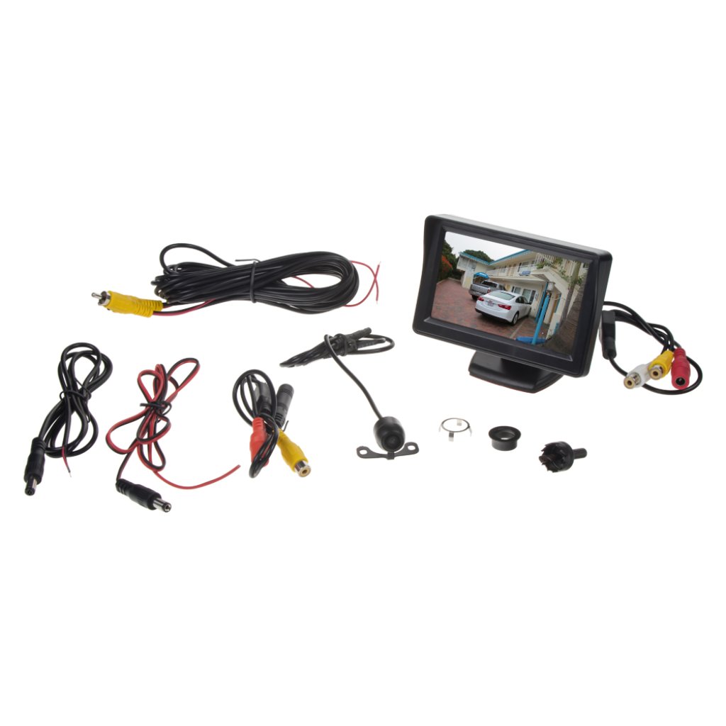 Parkovací kamera s LCD 4,3" monitorem