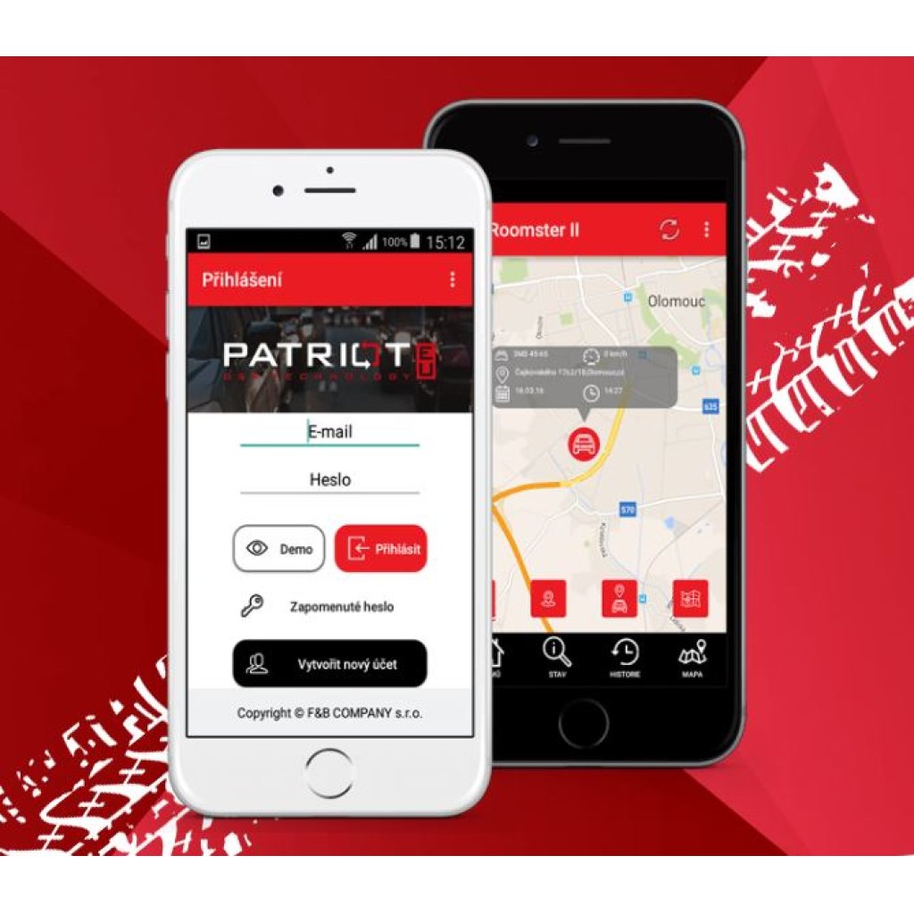 PATRIOT - GSM + GPS komunikační modul s celoevropským pokrytím
