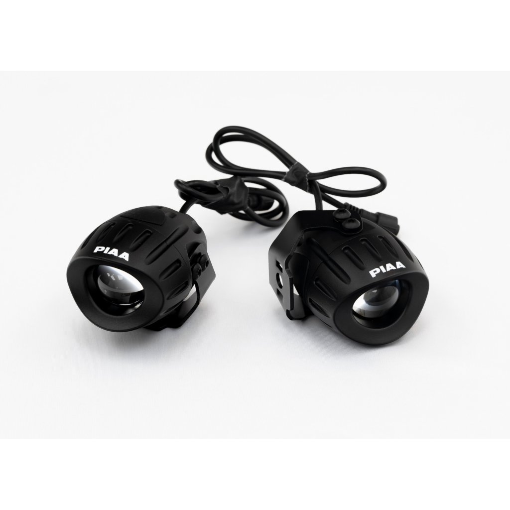 PIAA 220R přídavné bílé/žluté (přepínatelné) dálkové kulaté LED světlomety o průměru 55 mm / 2,2"