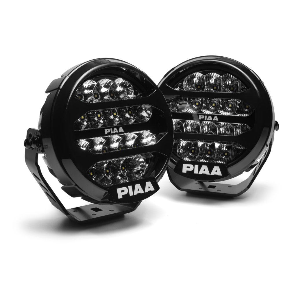 PIAA LPX570 přídavné dálkové kulaté LED světlomety o průměru 184 mm / 7" s funkcí denního svícení, homologace ECE / R10 / RoHS