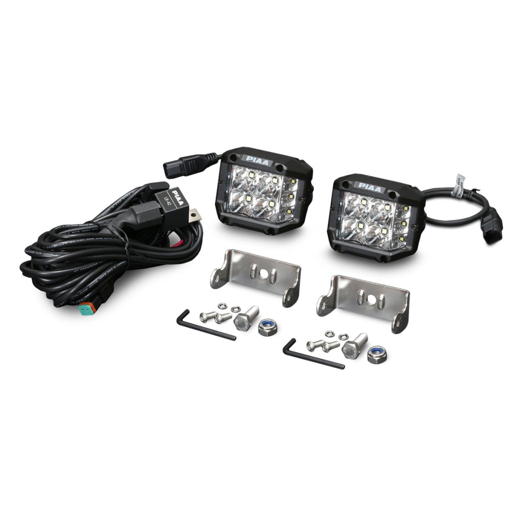 PIAA Quad Edge světelné LED kostky DKQE39E, homologace ECE / R10 / RoHS