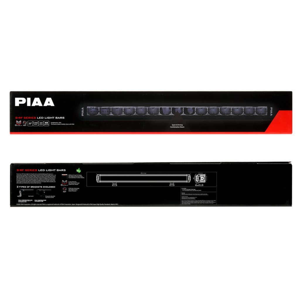 PIAA S-RF20 světelná LED rampa pro kombinované svícení o délce 52,6 cm (20"), homologace ECE / R10 / RoHS
