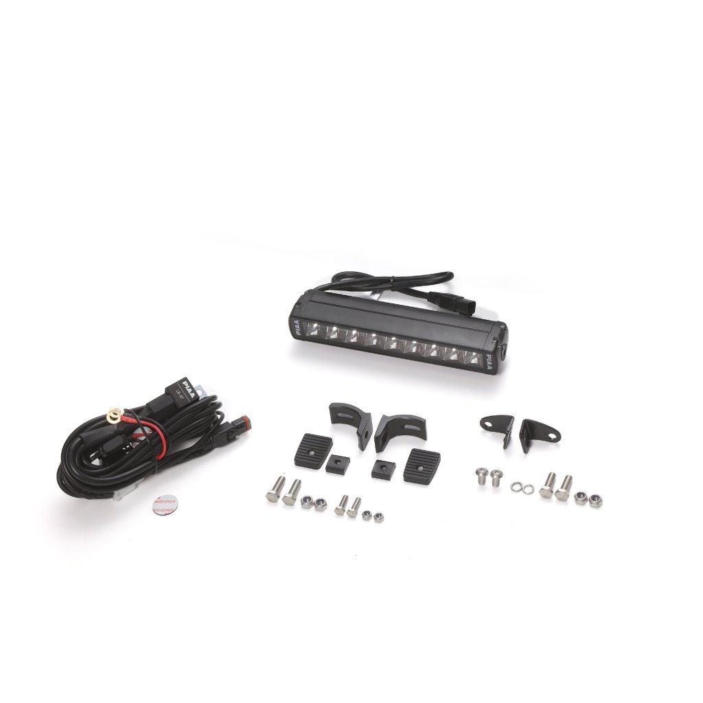 PIAA V-RF10 světelná LED rampa 5800 K / 4000 lm o délce 24,6 cm (10") pro dálkové svícení, 1 kus, homologace ECE / R10 / RoHS