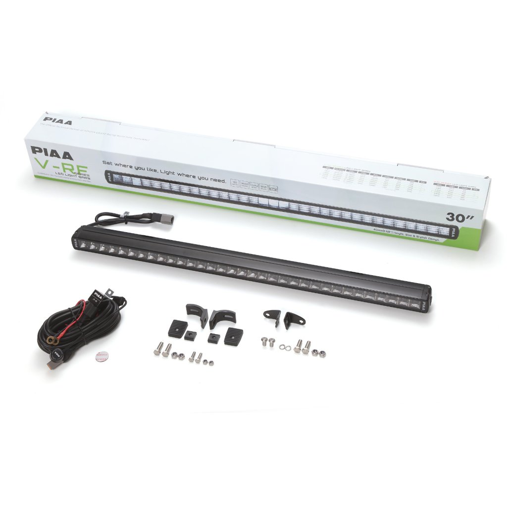 PIAA V-RF30 světelná LED rampa 5800 K / 14550 lm o délce 79,8 cm (30") pro dálkové svícení, 1 kus, homologace ECE / R10 / RoHS