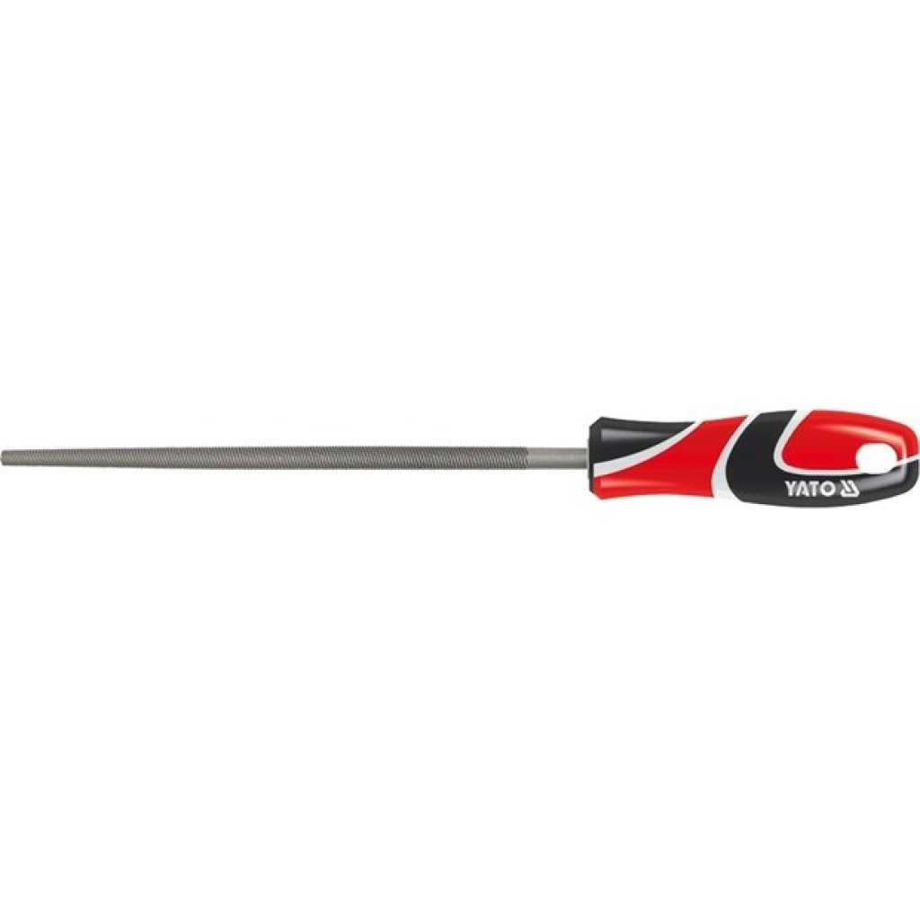 Pilník zámečnický kulatý středně hrubý 250 mm - YT-6232