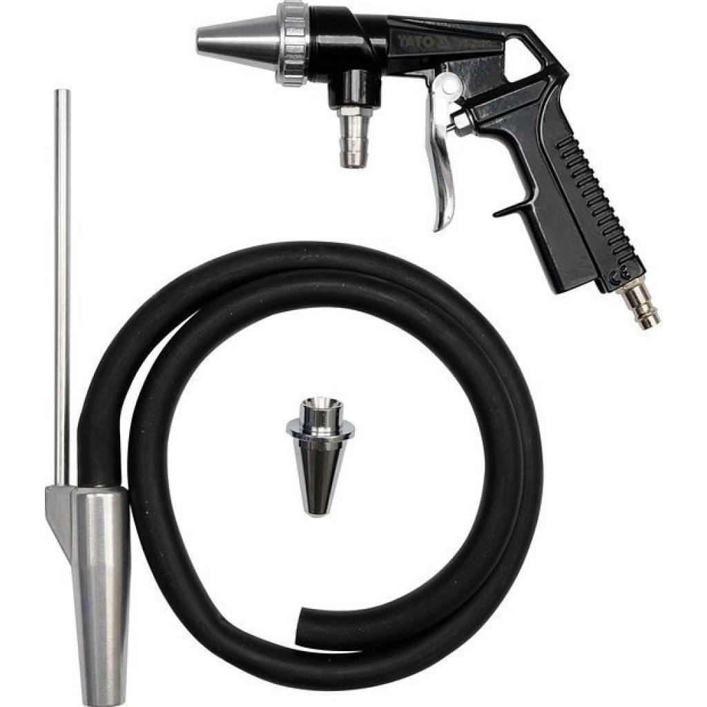 Pískovací pistole s hadicí 1/4" průměr 6,3mm - YT-2375