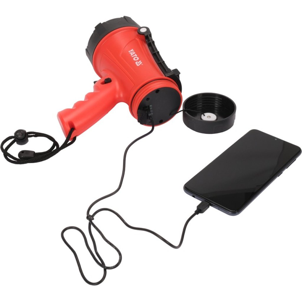 Pistolová LED svítilna, 1200lm - YT-08551