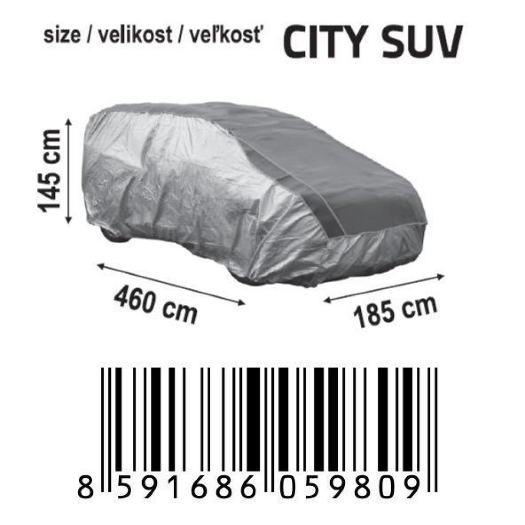 Plachta na auto proti kroupám CITY SUV 460x185x145cm, 05979