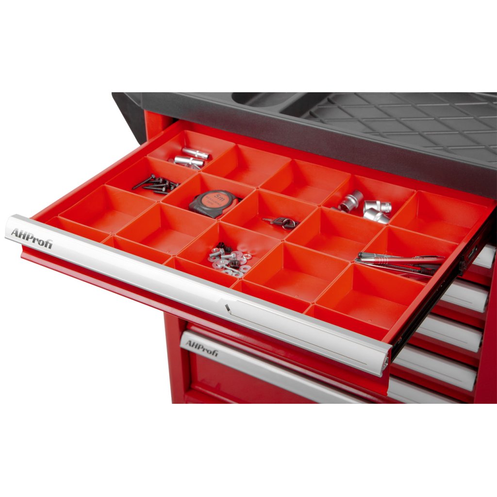 Plastový box do dílenských vozíků, 106x53x43 mm, 1 ks - AH2233