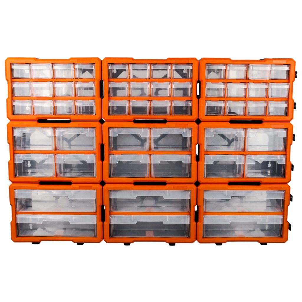 Plastový organizér, 12 boxů - MW1812