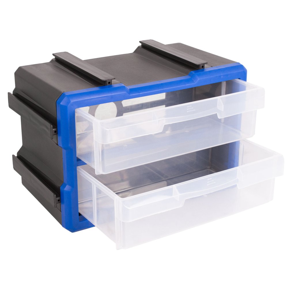 Plastový organizér, 2 boxy - MW1802