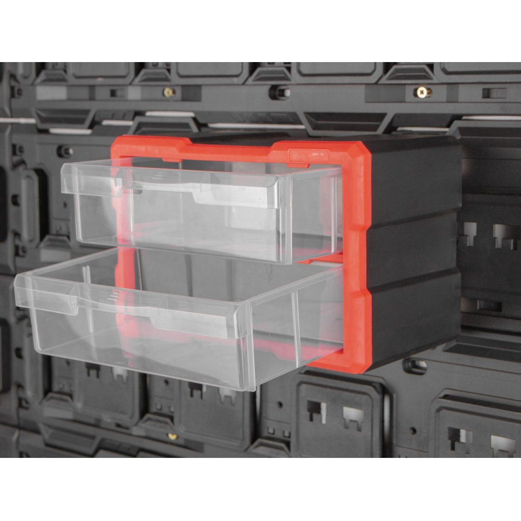 Plastový organizér, 2 boxy - MW7010