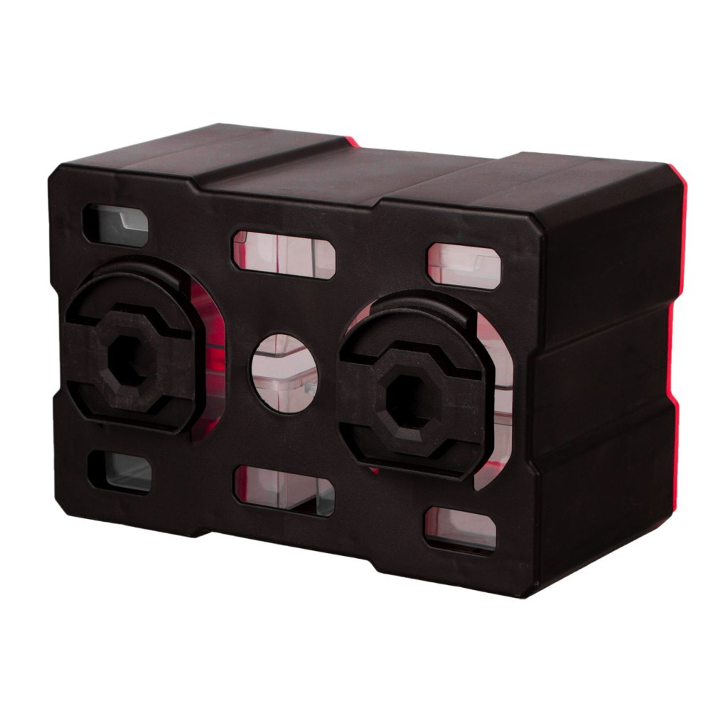 Plastový organizér, 4 boxy - MW7011
