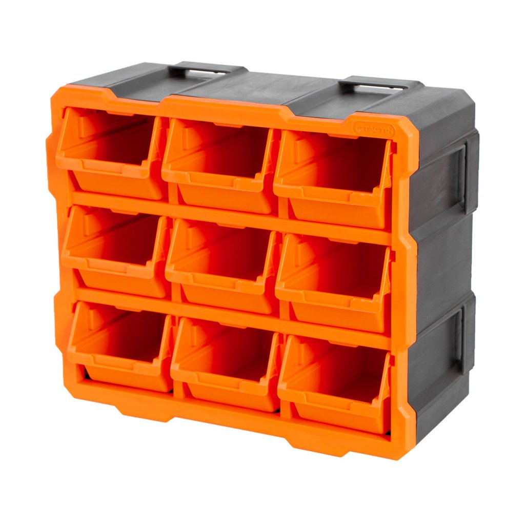 Plastový organizér, 9 zásobníků - TC320676