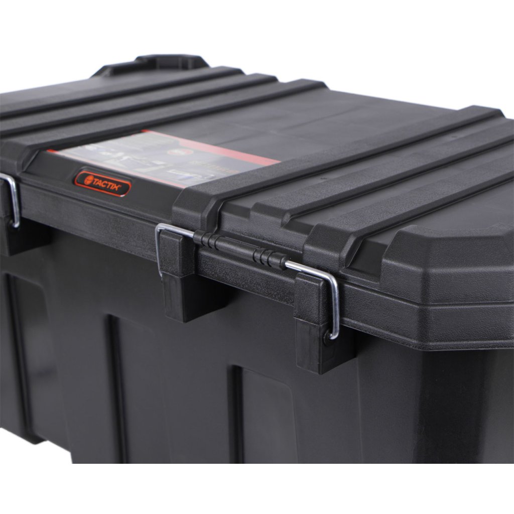 Plastový úložný box s víkem, 850 x 490 x 390 mm, 85 l - TC320506