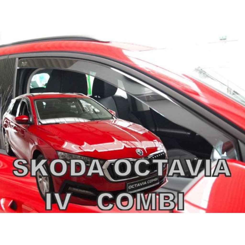 Plexi Škoda Octavia IV 5D 2020- Combi přední a zadní (2619)