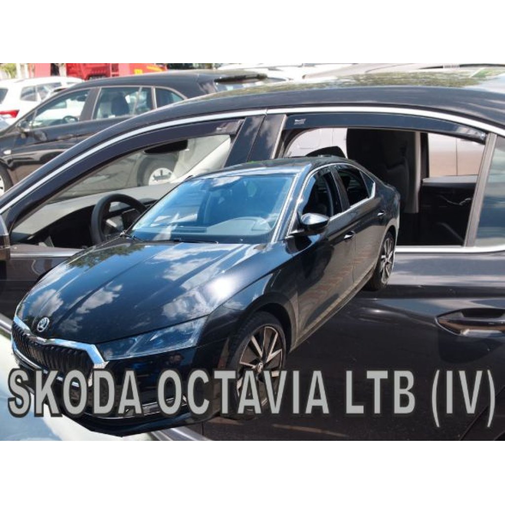 Plexi Škoda Octavia IV 5D 2020- liftback přední a zadní (2640)