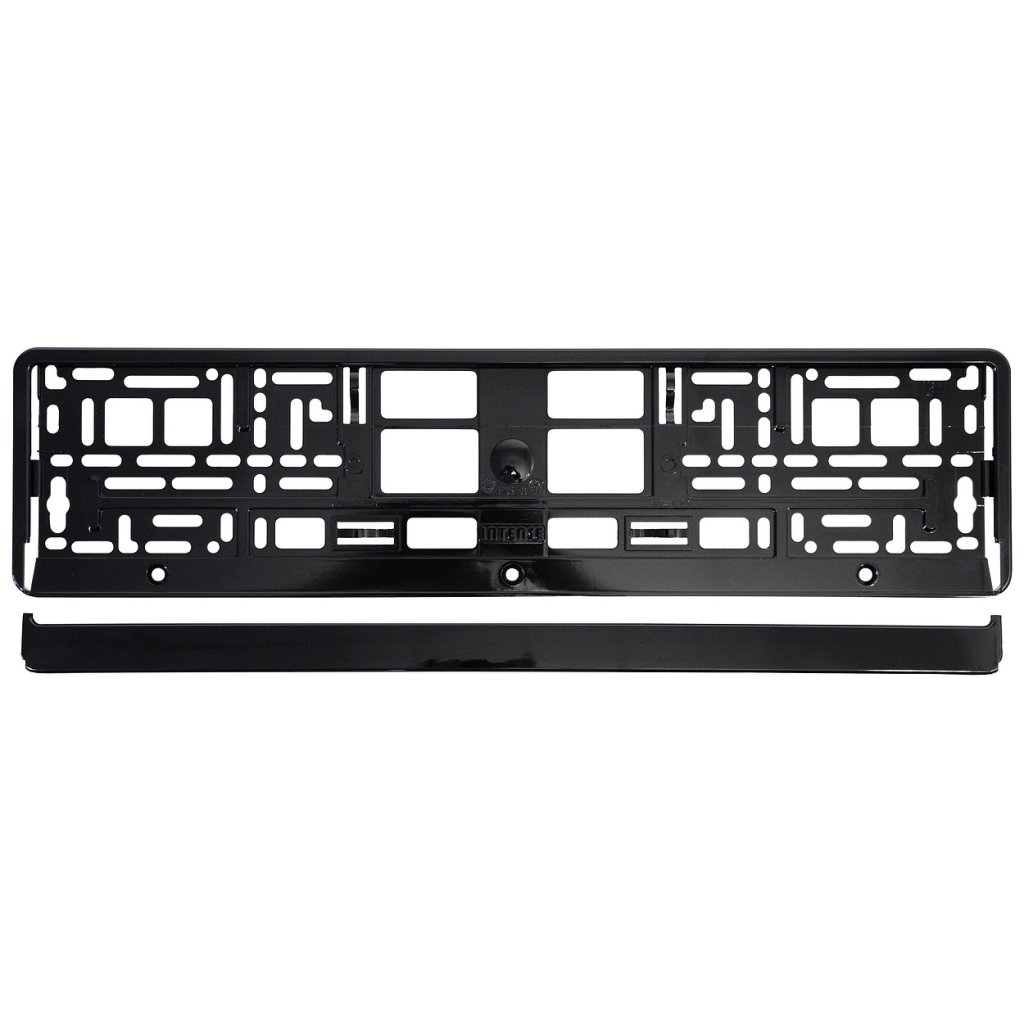 Podložka pod SPZ BLACK metallic, 91561